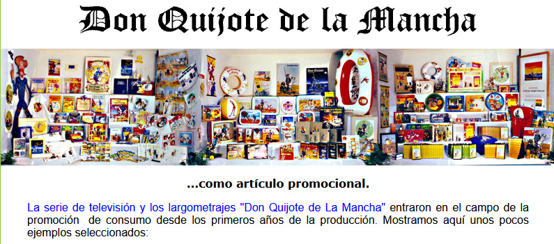 Productos y promociones de la serie en los aos 80